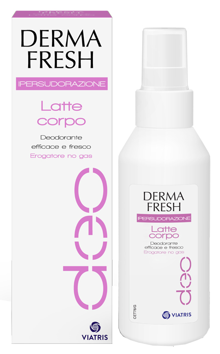 DERMAFRESH IPERSUDORAZIONE LATTE CORPO DEODORANTE 100 ML - Farmasanitas 