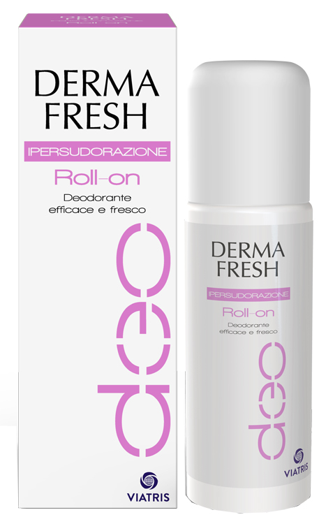 DERMAFRESH IPERSUDORAZIONE ROLL ON DEODORANTE 75 ML - Farmasanitas 
