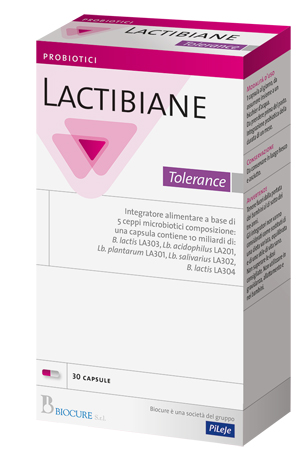 LACTIBIANE TOLERANCE 30 CAPSULE - Farmasanitas 