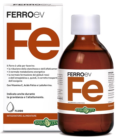 FERRO EV FLUIDO 250 ML - Farmasanitas 