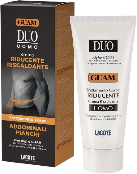 GUAM DUO UOMO RIDUCENTE CREMA RISCALDANTE 200 ML - Farmasanitas 