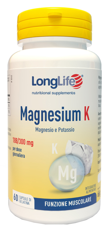 LONGLIFE MAGNESIUM K 60 CAPSULE - Farmasanitas 