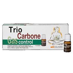 TRIOCARBONE GAS CONTROL 7 FLACONCINI 10 ML - Farmasanitas 