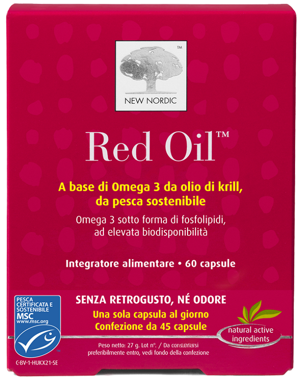 RED OIL 60 CAPSULE - Farmasanitas 