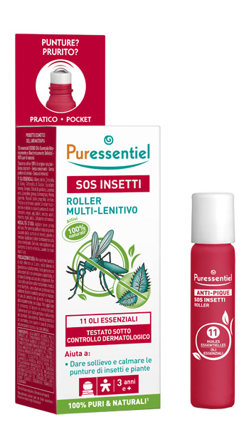 PURESSENTIEL ROLL LENITIVO INSETTI 5 ML - Farmasanitas 
