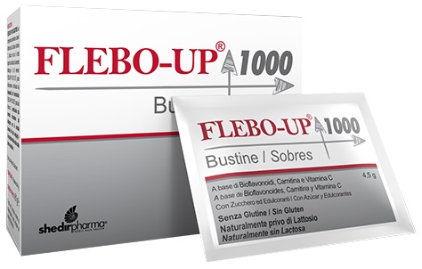 FLEBO-UP 1000 18 BUSTINE 4,5 G - Farmasanitas 