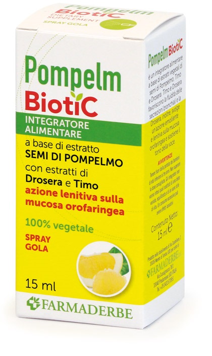 POMPELMBIOTIC SPRAY ORALE 15 ML - Farmasanitas 