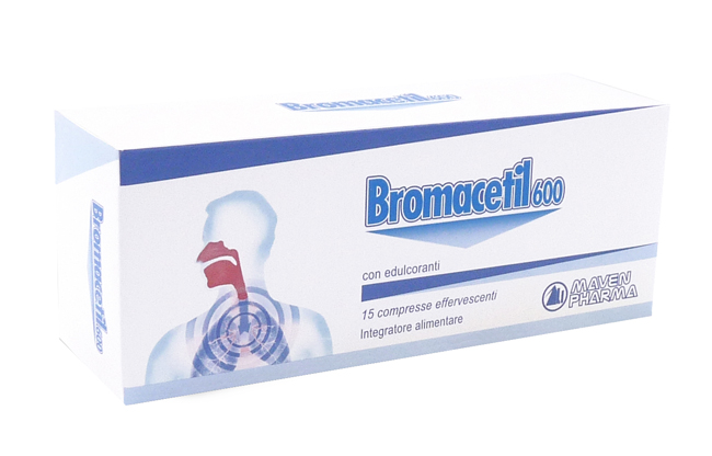 BROMACETIL 600 15 COMPRESSE EFFERVESCENTI - Farmasanitas 
