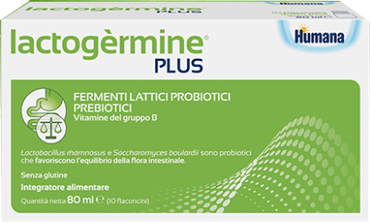 LACTOGERMINE PLUS FERMENTI LATTICI 10 FLACONCINI - Farmasanitas 