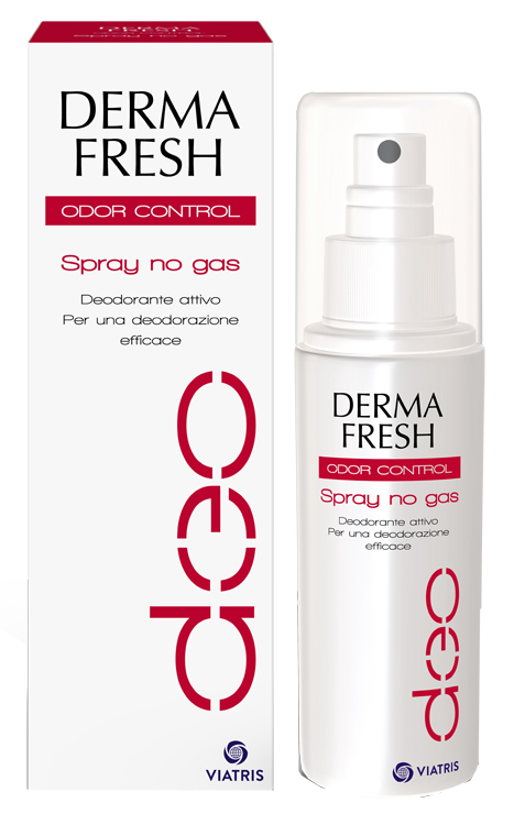 DERMAFRESH ODOR CONTROL SPRAY NO GAS DEODORANTE 100 ML - Farmasanitas 