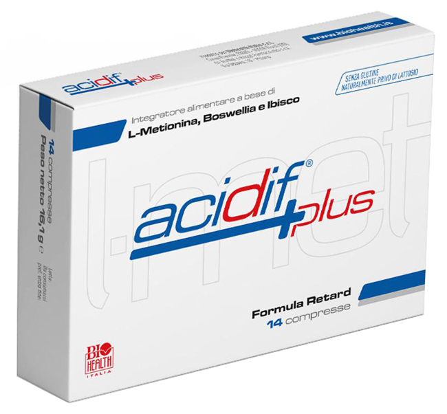 ACIDIF PLUS 14 COMPRESSE - Farmasanitas 