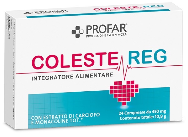 PROFAR COLESTEREG 24 COMPRESSE - Farmasanitas 