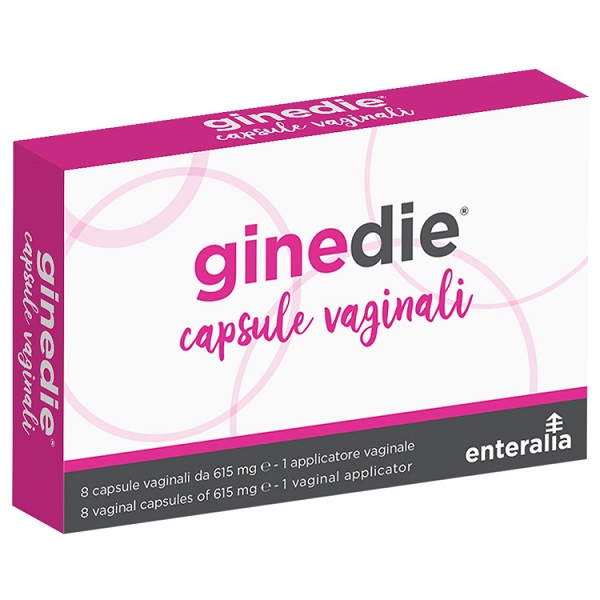 GINEDIE 8 CAPSULE VAGINALI DA 615 MG - Farmasanitas 