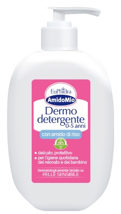 EUPHIDRA AMIDOMIO DERMODETERGENTE 0/5 ANNI 400 ML - Farmasanitas 