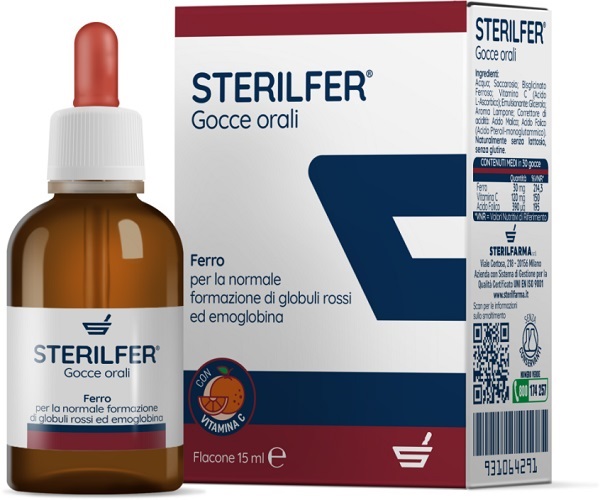 STERILFER GOCCE 15 ML - Farmasanitas 
