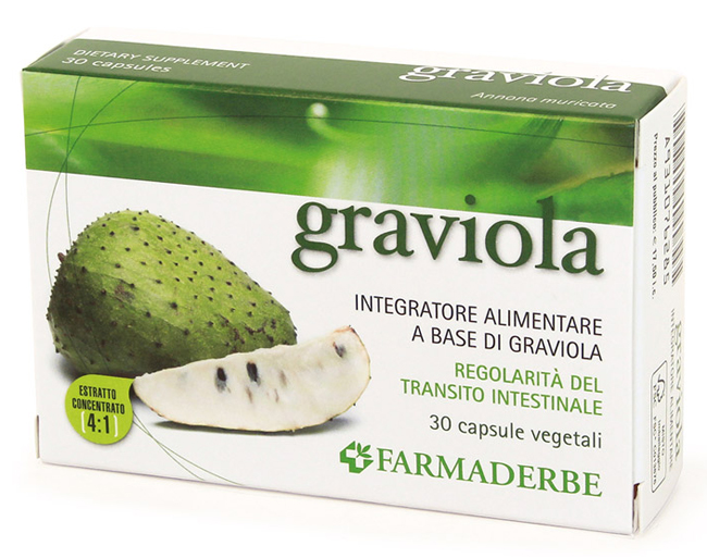 GRAVIOLA 30 CAPSULE - Farmasanitas 