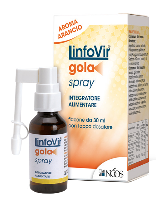 LINFOVIR GOLA SOLUZIONE ISOTONICA SPRAY 30 ML - Farmasanitas 