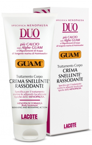 GUAM DUO CREMA SNELLENTE SPECIFICA PER LA MENOPAUSA 200 ML - Farmasanitas 