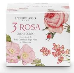 3 ROSA CREMA CORPO 200 ML - Farmasanitas 