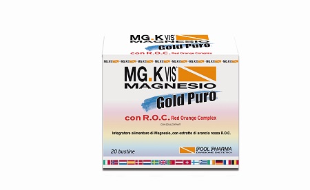 MGK VIS MAGNESIO GOLD PURO 20 BUSTE - Farmasanitas 