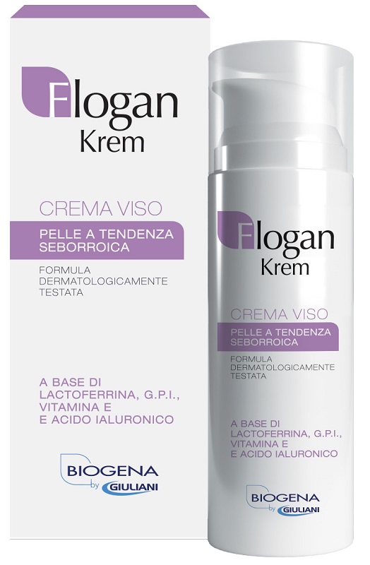 FLOGANKREM CREMA VISO PELLE TENDENZA SEBORROICA 50 ML - Farmasanitas 