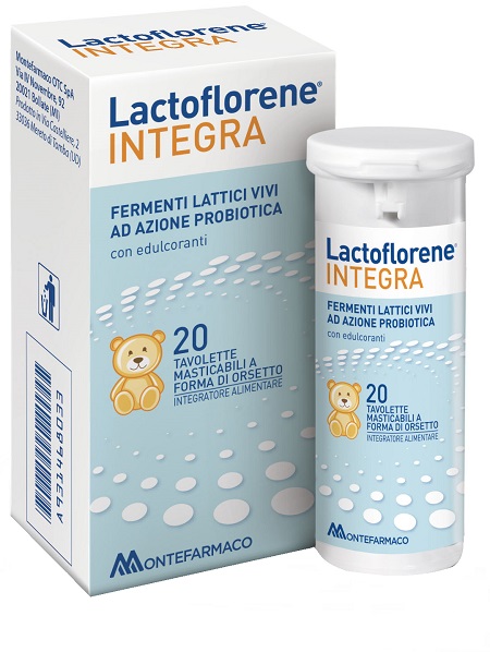 LACTOFLORENE INTEGRA 20 TAVOLETTE - Farmasanitas 
