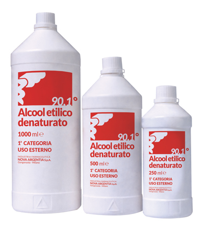 ALCOOL ETILICO DENATURATO 500 ML - Farmasanitas 
