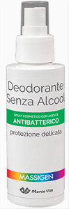 MASSIGEN DETERGENZA DEODORANTE SENZA ALCOL CON ANTIBATTERICO 100 ML - Farmasanitas 