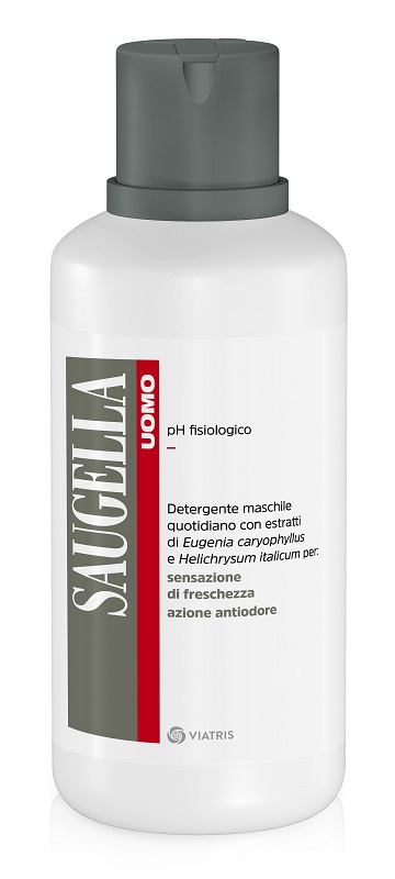 SAUGELLA UOMO PH FISIOLOGICO DETERGENTE MASCHILE 500 ML - Farmasanitas 