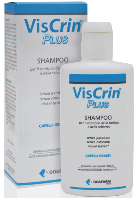 VISCRIN PLUS SHAMPOO ANTIFORFORA 200 ML - Farmasanitas 