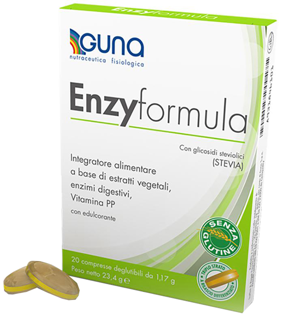 ENZYFORMULA 20 COMPRESSE DEGLUTIBILI - Farmasanitas 