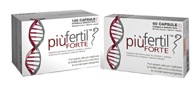 PIU' FERTIL FORTE 60 CAPSULE - Farmasanitas 