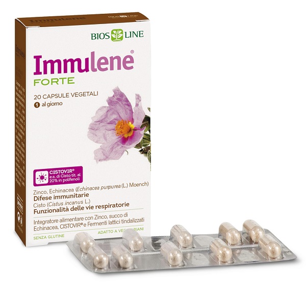 BIOSLINE IMMULENE FORTE 20 CAPSULE - Farmasanitas 