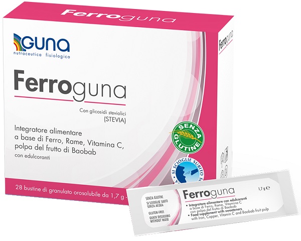 FERROGUNA 28 BUSTINE - Farmasanitas 