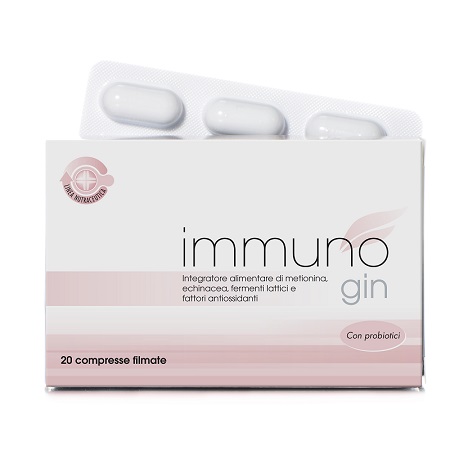 IMMUNO GIN 20 COMPRESSE - Farmasanitas 