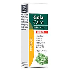 LABORATORIO DELLA FARMACIA GOLACALM SPRAY JUNIOR 20 ML LINEA PROPOLI - Farmasanitas 