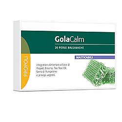 LABORATORIO DELLA FARMACIA PROPOLI GOLA CALM 20 PERLE BALSAMICHE PROPOLI - Farmasanitas 