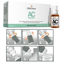 DERMANA AC INTEGRATORE 12 FLACONCINI DA 10 ML - Farmasanitas 