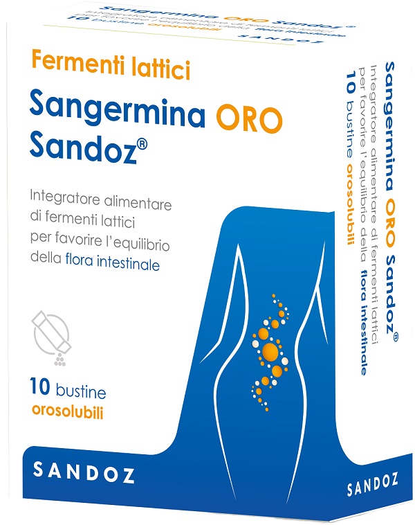 SANGERMINA ORO 10 BUSTINE OROSOLUBILE - Farmasanitas 