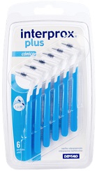INTERPROX PLUS CONICO BLU 6 PEZZI - Farmasanitas 