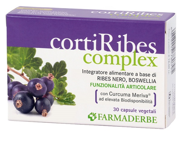 CORTI RIBES COMPLEX 30 CAPSULE - Farmasanitas 