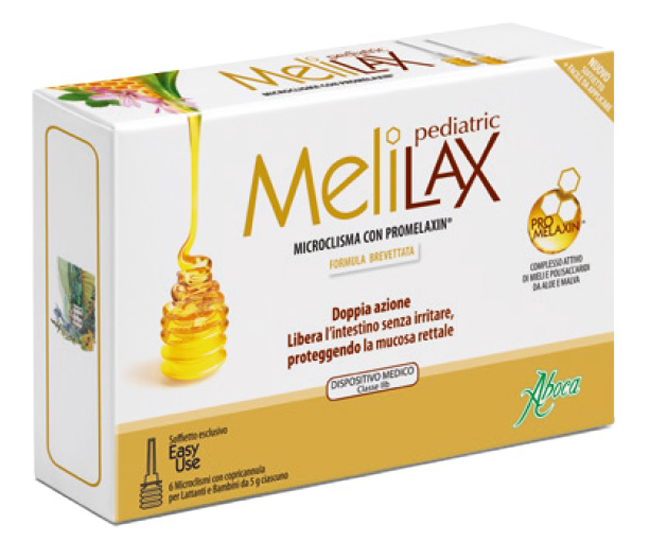 MELILAX PEDIATRIC MICROCLISMI 6 PEZZI 5 G - Farmasanitas 