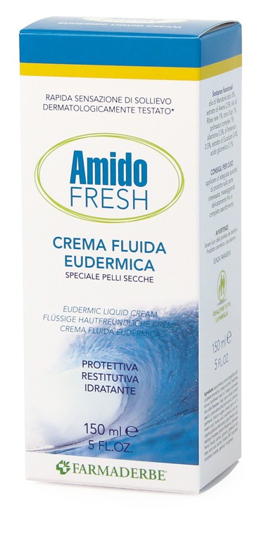 AMIDO FRESH CREMA FLUIDA EUDERMICA 150 ML - Farmasanitas 