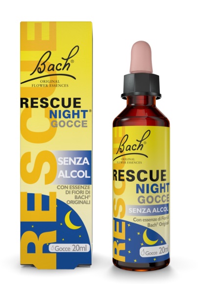 RESCUE ORIGINAL NIGHT SENZA ALCOL GOCCE 20 ML - Farmasanitas 