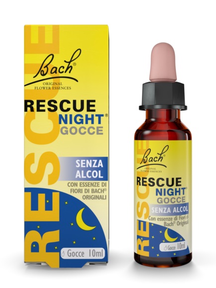 RESCUE ORIGINAL NIGHT SENZA ALCOL GOCCE 10 ML - Farmasanitas 