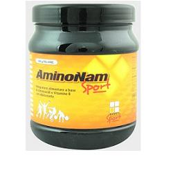 AMINONAM SPORT POLVERE BARATTOLO 500 G - Farmasanitas 