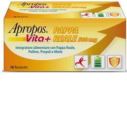 APROPOS VITA+ PAPPA REALE 500 MG 10 FLACONCINI 10 ML - Farmasanitas 