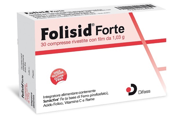 FOLISID FORTE 30 COMPRESSE 3,9 G - Farmasanitas 