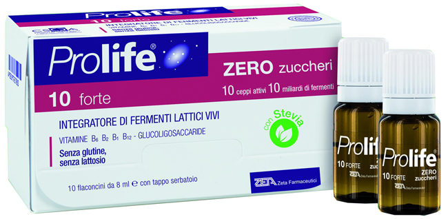 PROLIFE 10 MILIARDI ZERO ZUCCHERO 10 FLACONI DA 8 ML - Farmasanitas 