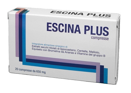 ESCINA PLUS 20 COMPRESSE - Farmasanitas 
